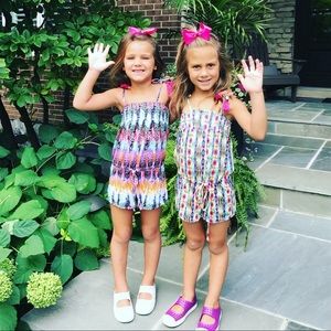 Girls PilyQ Tassel Romper XS